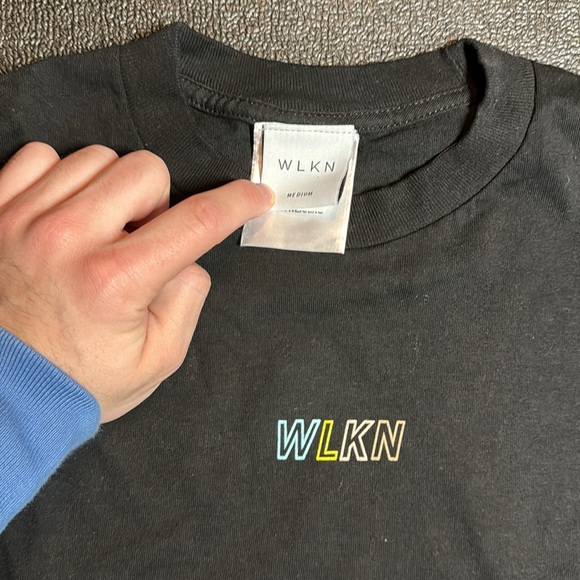 WLKN Graphic Tee - Black/Neon - Medium - Picture 2 of 4